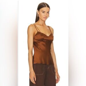 NWT Veronica Beard Donita cami size 8 in Dark Ochre